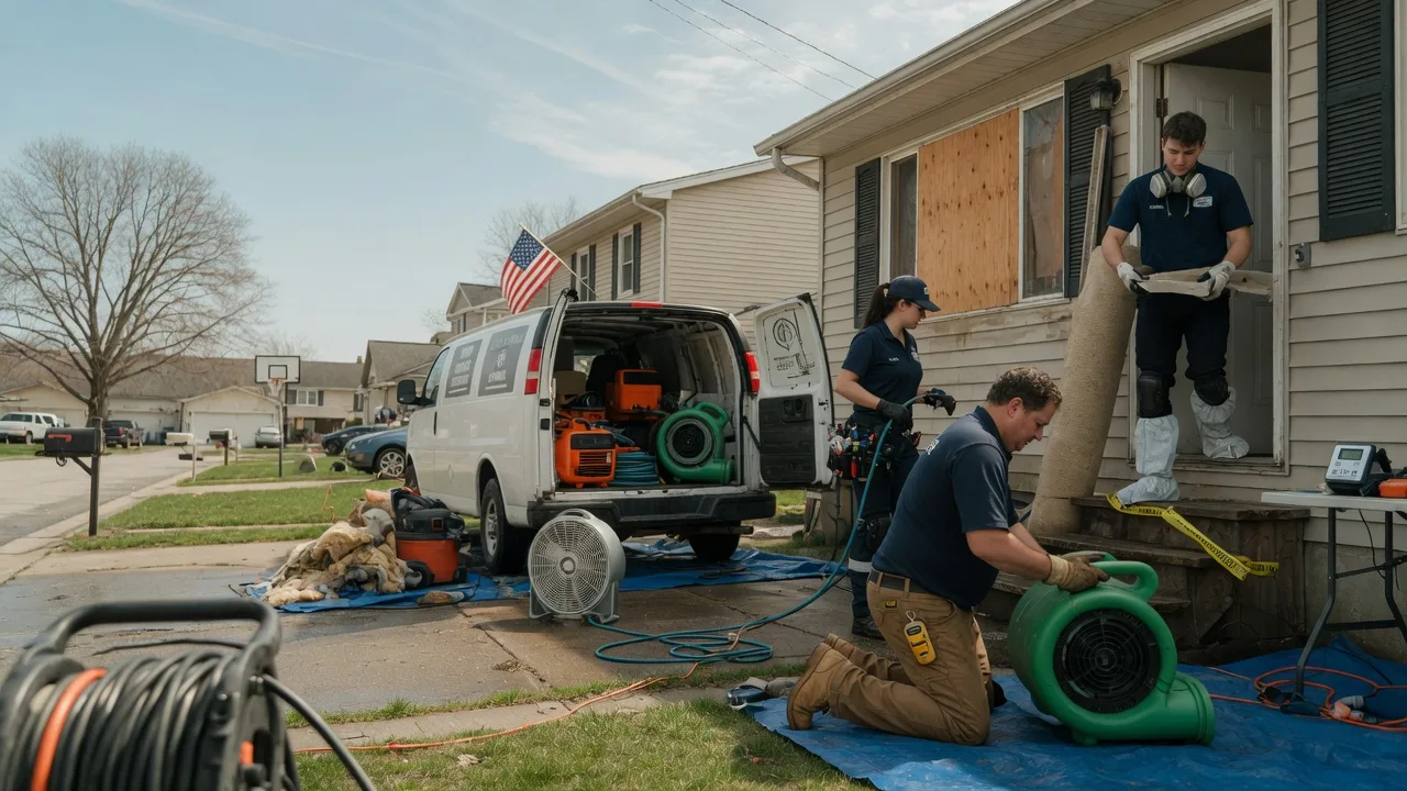 Water Damage Restoration in Sturgis, MS near me